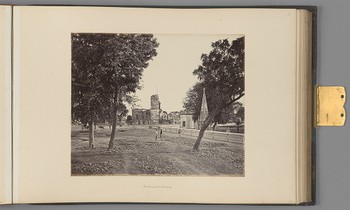 [Lucknow; Residency, from Cemetery]   from Indian Architecture and Scenery, Vol. 1