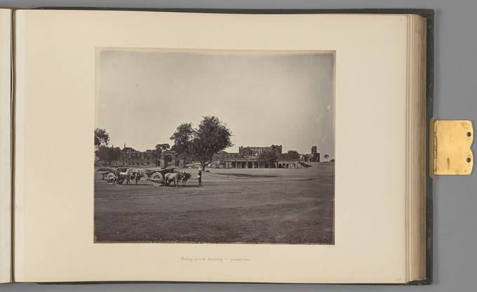 [Lucknow; Bailey-guard, Residency etc. general view]   from Indian Architecture and Scenery, Vol. 1