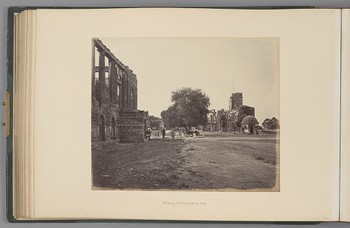 [Lucknow; Residency and Banquetting Hall]   from Indian Architecture and Scenery, Vol. 1