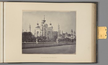 [Lucknow; Tomb of Zenab Aliya in the Hooseinabad]   from Indian Architecture and Scenery, Vol. 1