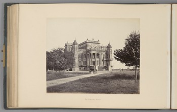[Lucknow; The Dilkusha Palace]   from Indian Architecture and Scenery, Vol. 1