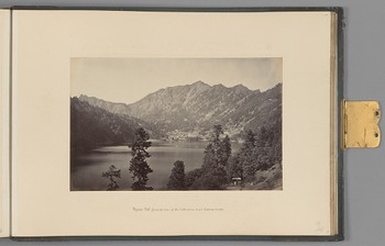 [Nynee Tal; General view of the lake from near Buttress Castle]   from Himalayas