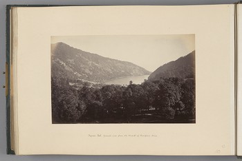 [Nynee Tal; General view from the Nawab of Rampore's House]   from Himalayas