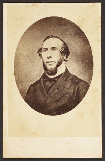 Unknown sitter [bust portrait of man with tall white collar]