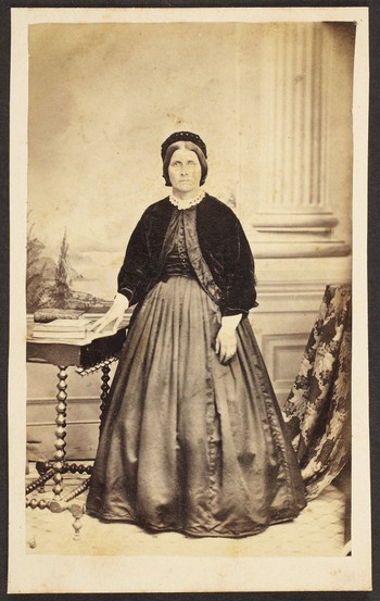 Elizabeth Binns (? – 1909) [step-grandmother of Theresa Bywater Peterkin]