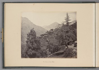 The Village of Chak, Kulu   from Himalayas