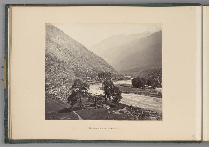 The Beas Valley, from Sultanpore   from Himalayas