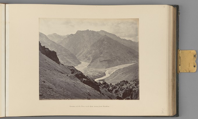 Junction of the Peen and Spiti rivers, from Dunkar   from Himalayas