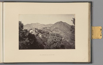 [Mussoorie; View of Mussoorie, from near the Club]   from Himalayas