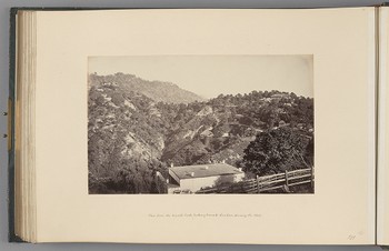 [Mussoorie; View from the Camel's back, looking towards Landour, showing the Club]   from Himalayas