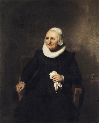 Portrait of a Seated Woman with a Handkerchief