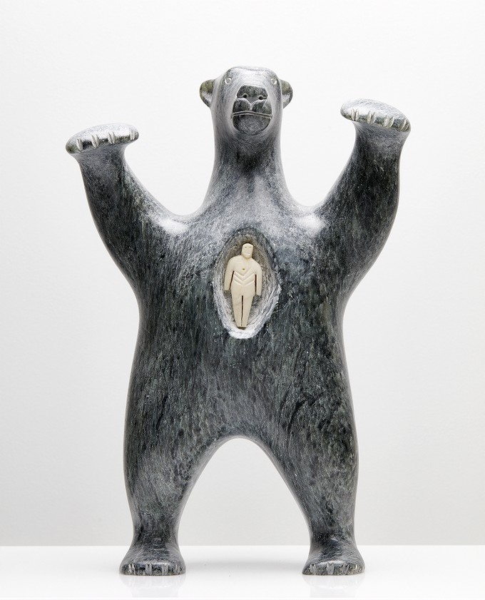 Spirit Bear Possessing a Man's Soul