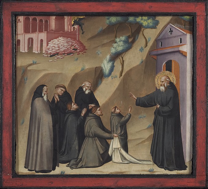 St. Benedict Restores Life to a Young Monk