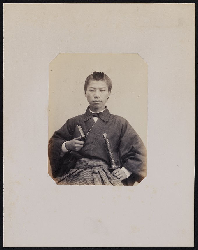 210. Ok kotsou watari (17 ans) Coiffeur des Officiers de l'Ambassade du Taiconne du Japon à Paris, frontal