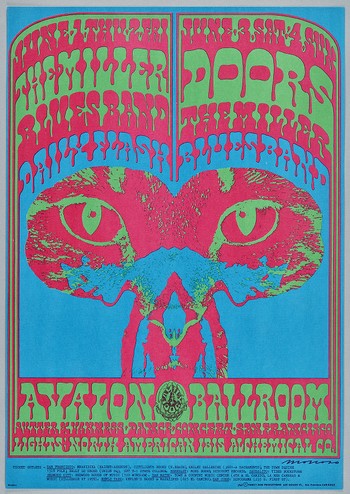 "Pink Panther", Steve Miller Blues Band, The Doors, Daily Flash, June 1-4, Avalon Ballroom