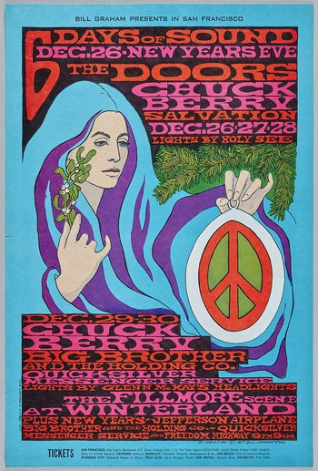 The Doors, Chuck Berry, Salvation, Big Brother and the Holding Company, Jefferson Airplane, Quicksilver Messenger Service, Freedom Highway, December 26-31, Winterland
