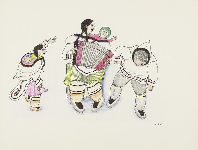 Untitled (playing the accordian)
