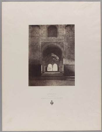 Interior of the Hall of the Two Sisters, Alhambra