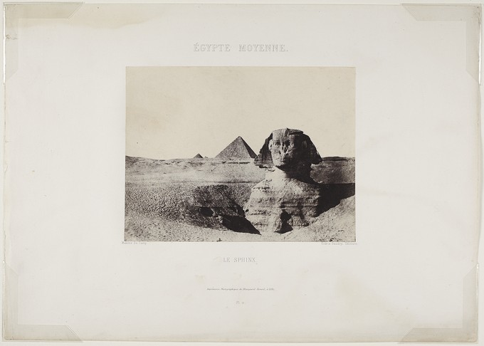 Égypte Moyenne: Le Sphinx