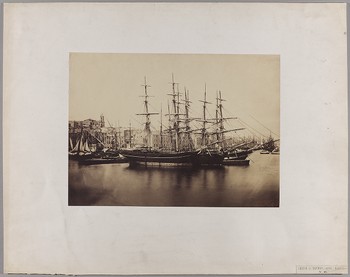 Groupe de Navires - Cette -  (Ships in the Harbor at Sète)