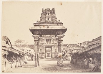 Seeringham. (The Great Pagoda) Munduppum (Four Pillared) Inside Gateway (Second Gopurum)