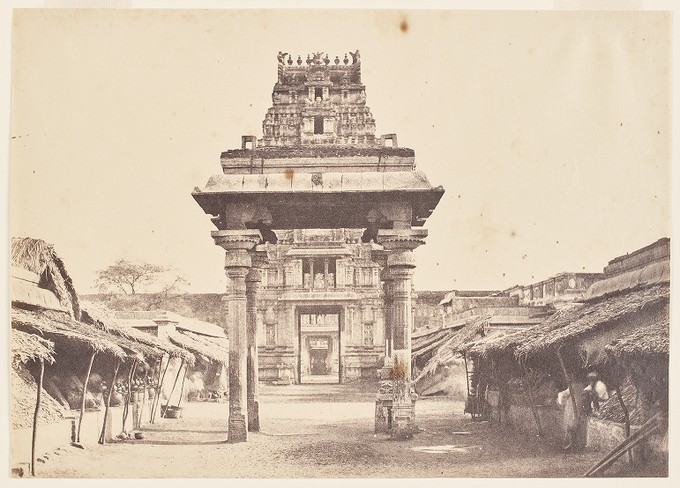 Seeringham. (The Great Pagoda) Munduppum (Four Pillared) Inside Gateway (Second Gopurum)