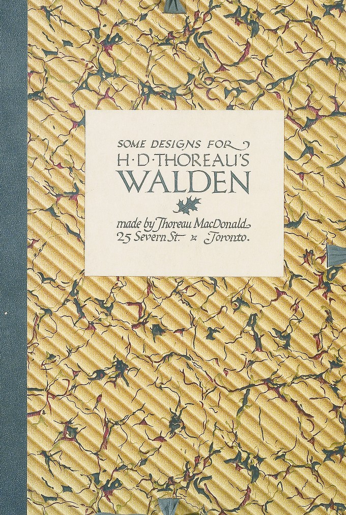 Some designs for H.D. Thoreau's Walden