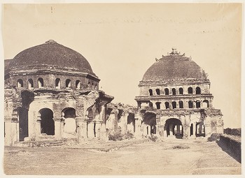 Madura. Trimul Naik's Palace, Roofs of Part of the Session Court and of a Hall on One Side of the Quadrangle