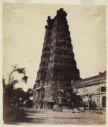 Madura. The Great Pagoda. West Gopurum