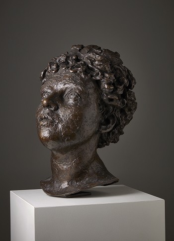 Head from a half-length figure of Zeda (Pasha)