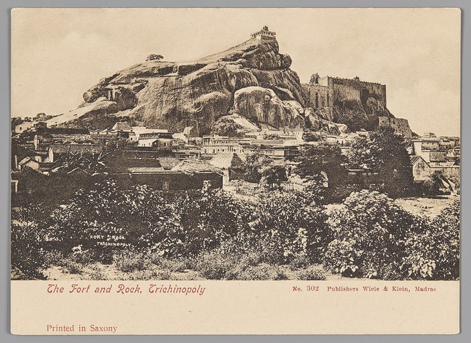 'The Fort and Rock, Trichinopoly'