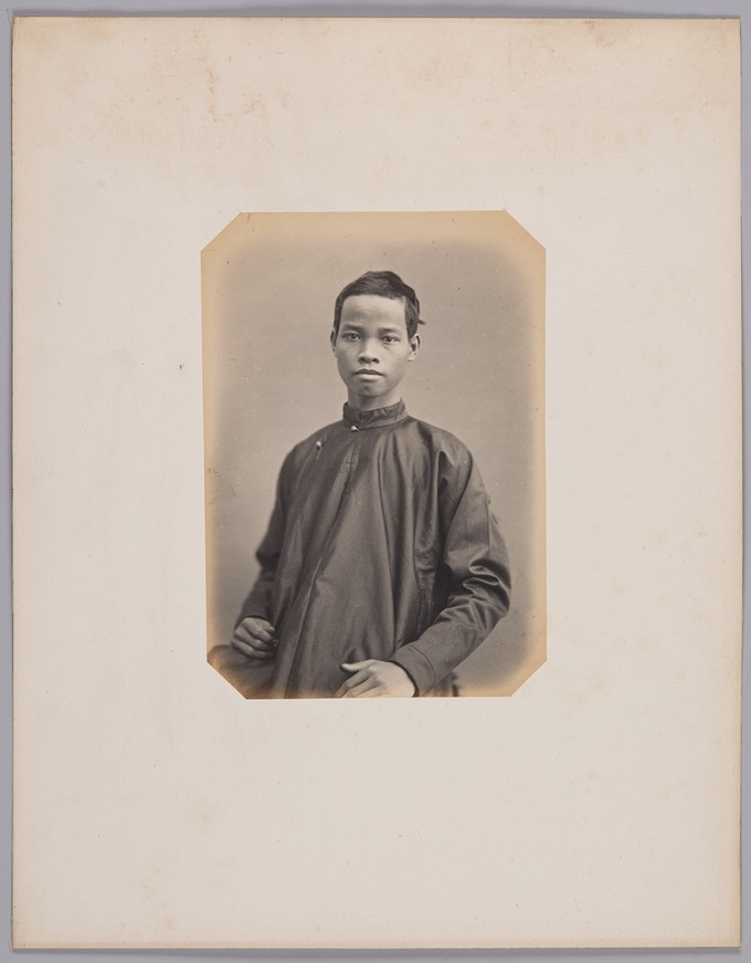 Cochinchinese Embassy in Paris. 169. Simon cûa (18 years old) Vietnamese from lower Cochinchina. Student of Mr. Ad-an‘s School.