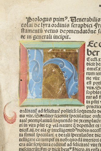 Biblia Latina cum postillis Nicolai de Lyra et additionibus Pauli Burgensis : Part I