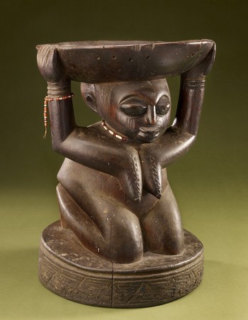 Female Figure Supporting a Bowl