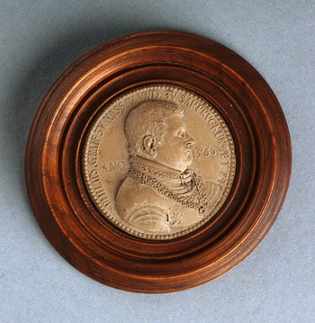 Model for a Medal: Portrait of Count Philip IV Nassau-Saarbrucken