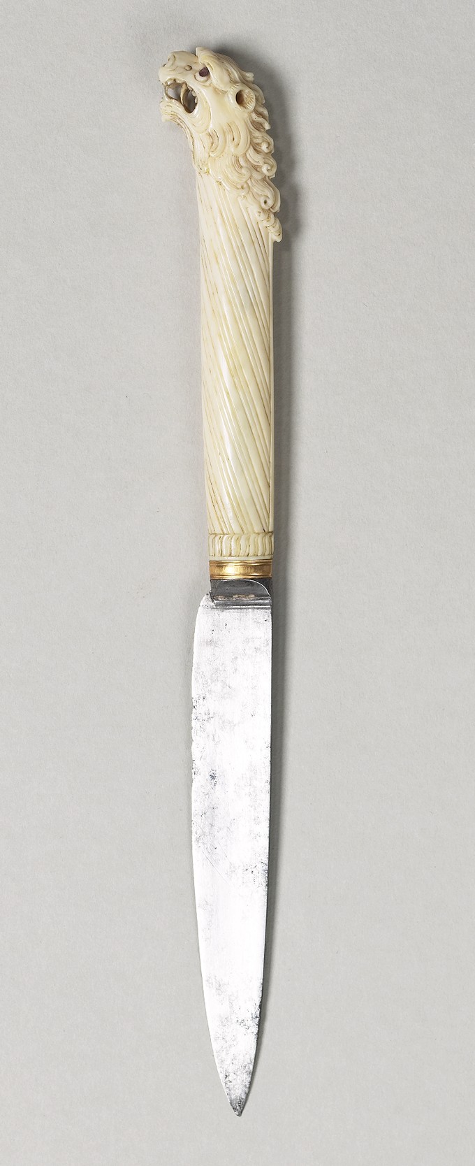 Knife with Handle in the Form of a Lion's Head