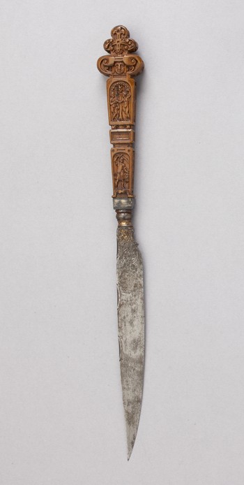 Knife: Abraham and Isaac, and Judith with the Head of Holofernes