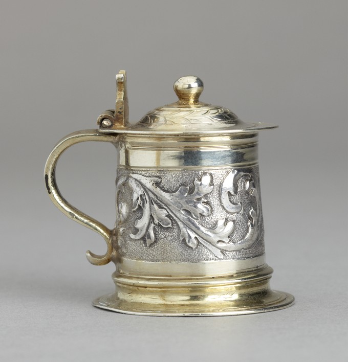One of a Pair of Miniature Tankards