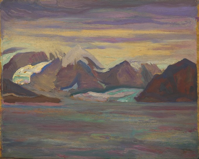 Mountains, Eastern Arctic Patrol, R.M.S. Nascopie