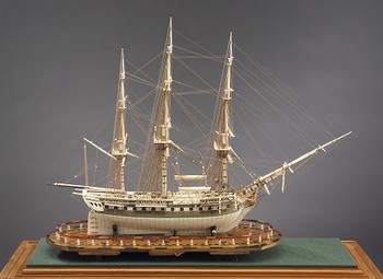 French or British 50-gun warship, Prisoner of War model