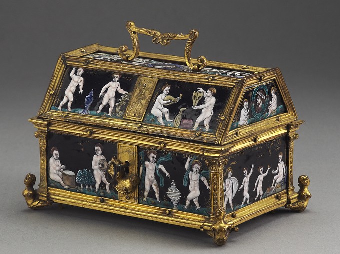 Casket: Putti, Classical Figures, and Portraits of Emperors Charles V and Ferdinand I
