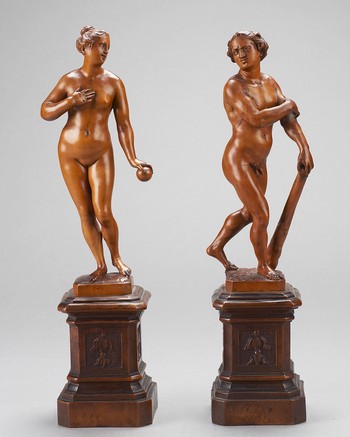 Hercules and Venus (or Adam and Eve)