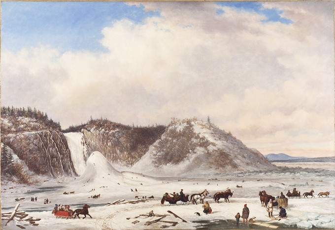 Montmorency Falls in Winter, Quebec