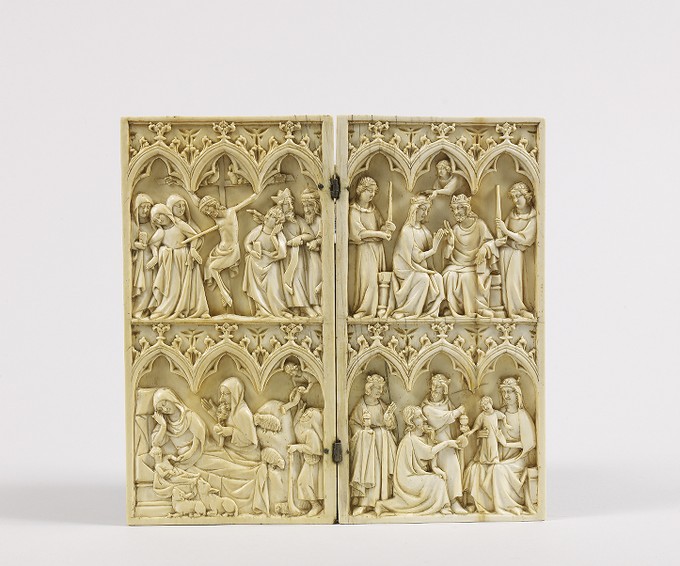Diptych: Scenes from the Life of Christ and the Life of the Virgin