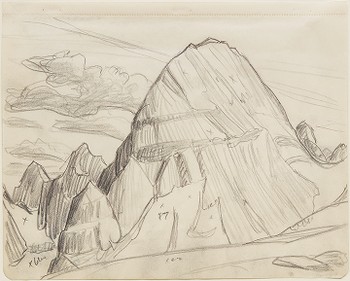 Rocky Mountain Drawing 9 - 28
